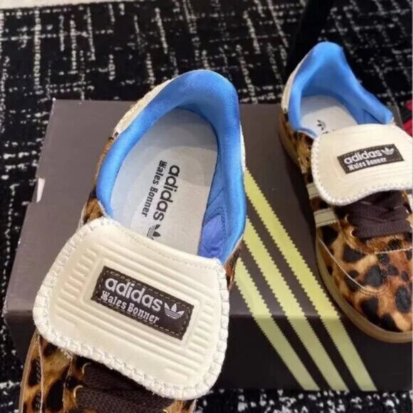 Adidas x Wales Bonner Samba Pony Leopard Print Women\'s